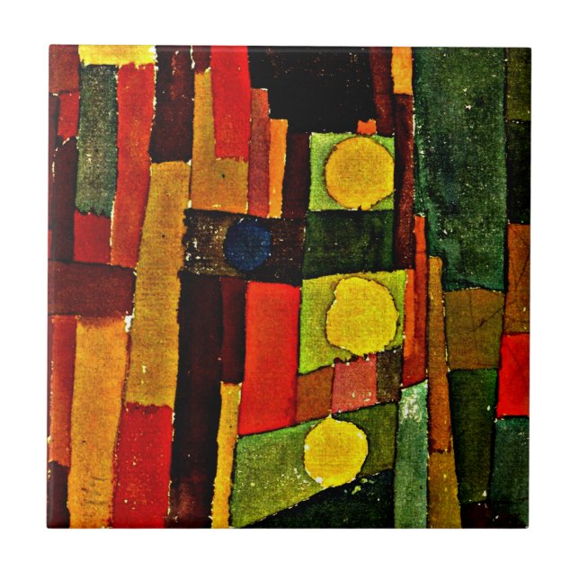 Klee - Im Stil Kairouans Fliese (Vorderseite)