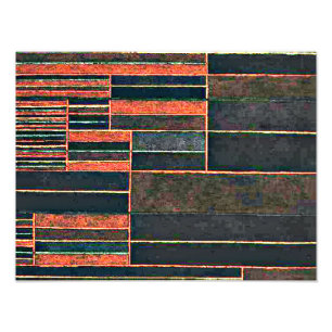 Klee - In den derzeit sechs Schwellenwerten Fotodruck