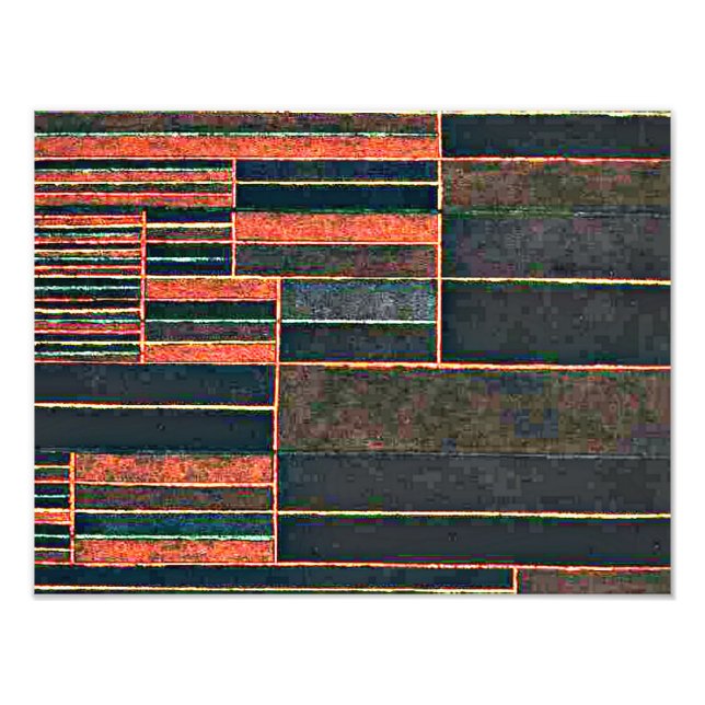 Klee - In den derzeit sechs Schwellenwerten Fotodruck (Vorne)