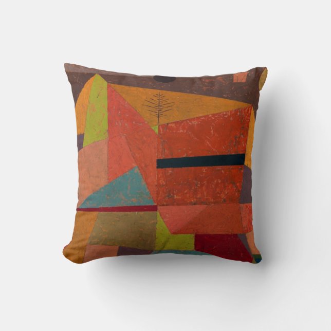 Klee - Joyful Mountain Landschaft Kissen (Vorderseite)