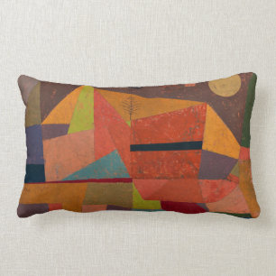 Klee - Joyful Mountain Landschaft Lendenkissen