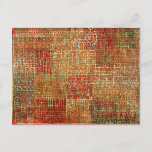 Klee - Kathedrale Postkarte