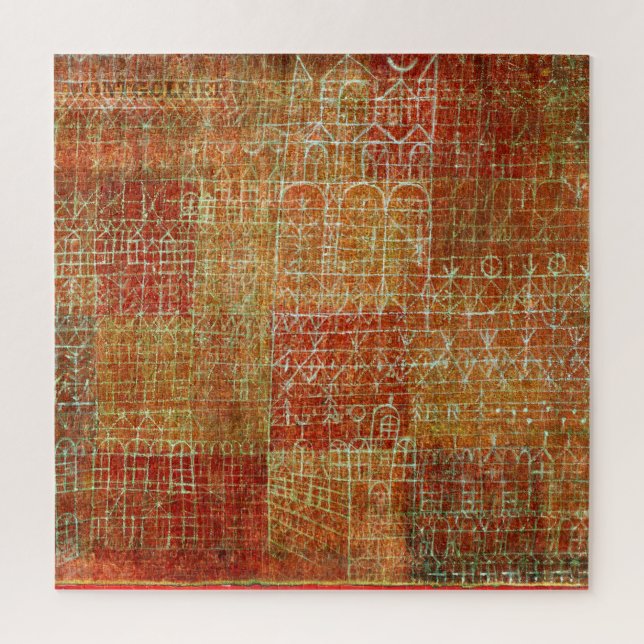 Klee - Kathedrale, Puzzle (Vertikal)