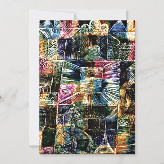 Klee - Kiosk-Architektur Karte (Vorderseite)