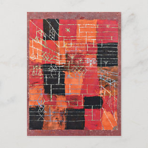 Klee - Konfiguration, abstrakte Kunst, Postkarte