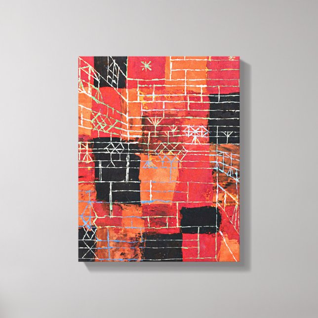 Klee - Konfigurationsperspektive Leinwanddruck (Vorderseite)