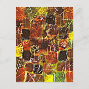 Klee - Kosmische Komposition, Postkarte