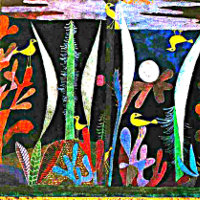 Klee - Landschaft mit Gelben Vögeln