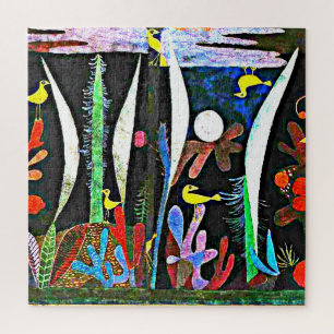 Klee - Landschaft mit Gelben Vögeln Puzzle