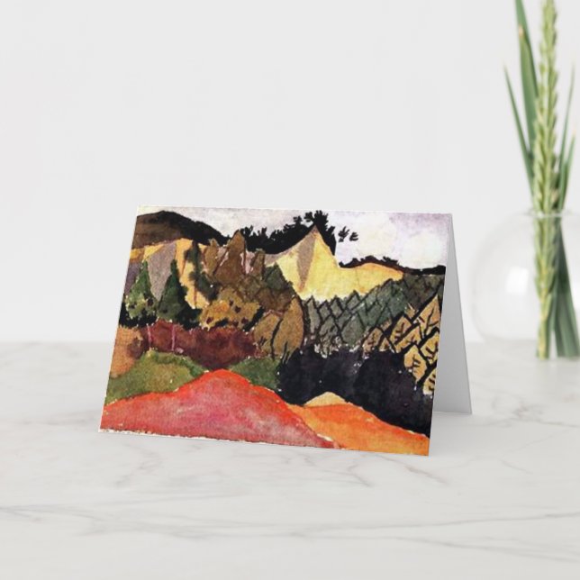 Klee - Liebe Song vom Neuen Mond, Karte (Vorderseite)