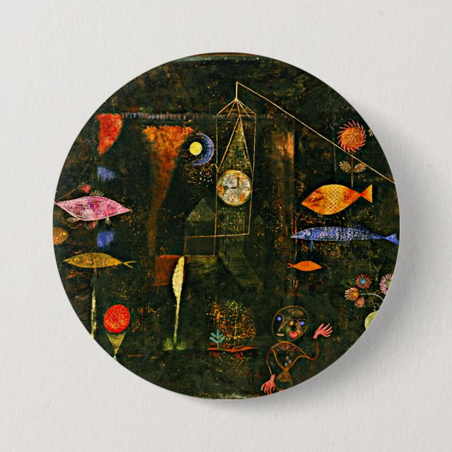 Klee - Magie der Fische Button (Vorderseite)