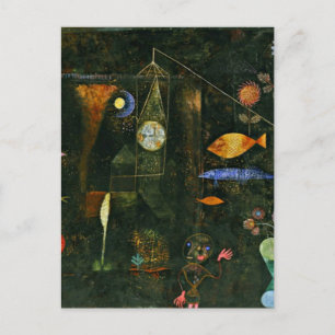 Klee - Magie der Fische Postkarte