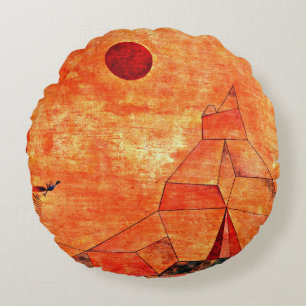 Klee - Märchen Rundes Kissen