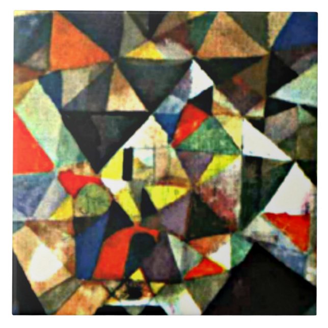 Klee - Mit dem Ei Fliese (Vorderseite)