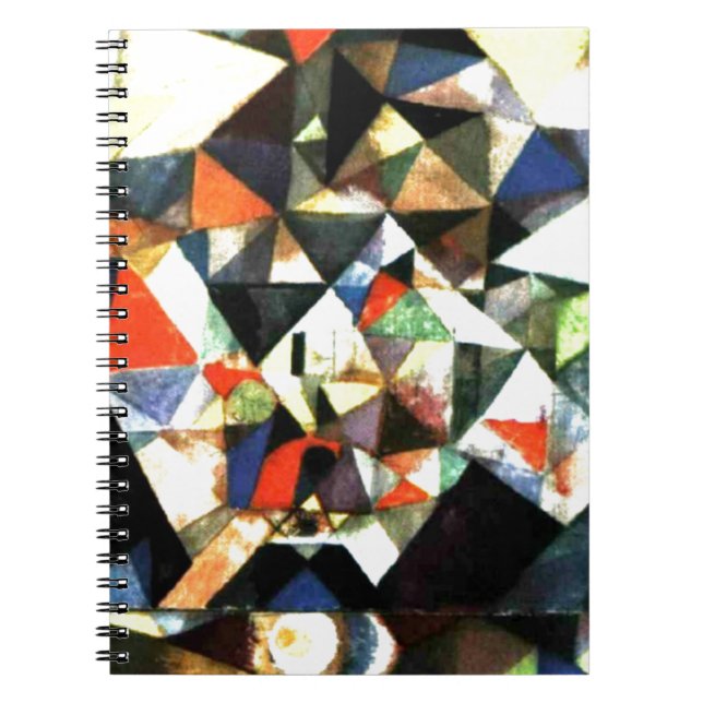 Klee: Mit dem Ei malte Paul Klee Notizblock (Vorderseite)