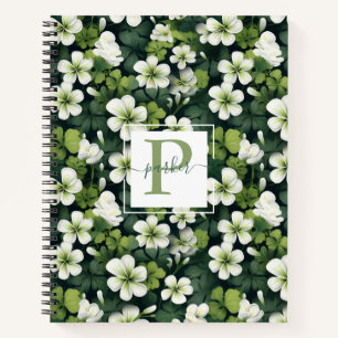 Klee Mit Monogramm Notizbuch