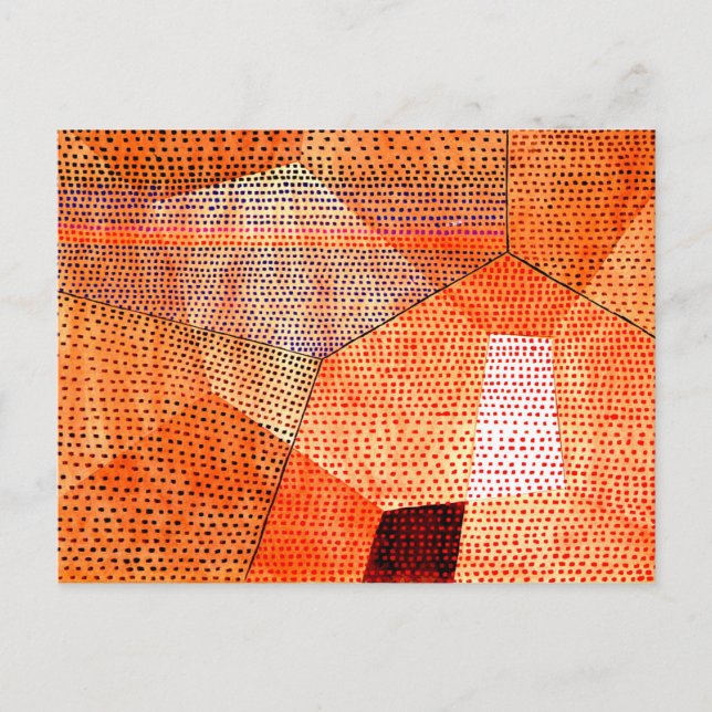 Klee - Modell 106, Polyphonie in Farbe Postkarte (Vorderseite)