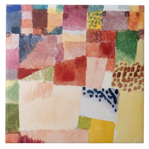 Klee - Motiv aus Hammamet Keramikfliese