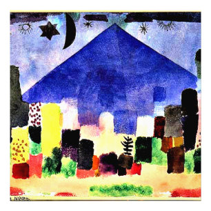 Klee - Mount Niesen Fotodruck