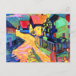 Klee - Murnau-Straße mit Frauen, Postkarte