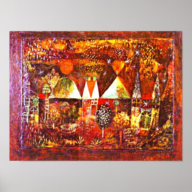 Klee - Nachtfeste Poster (Vorne)