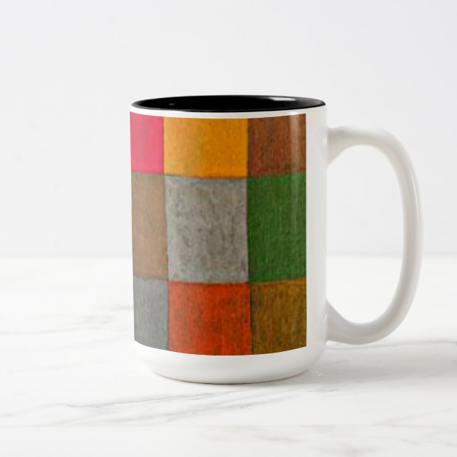 Klee - Neue Harmonie, Zweifarbige Tasse (Rechts)