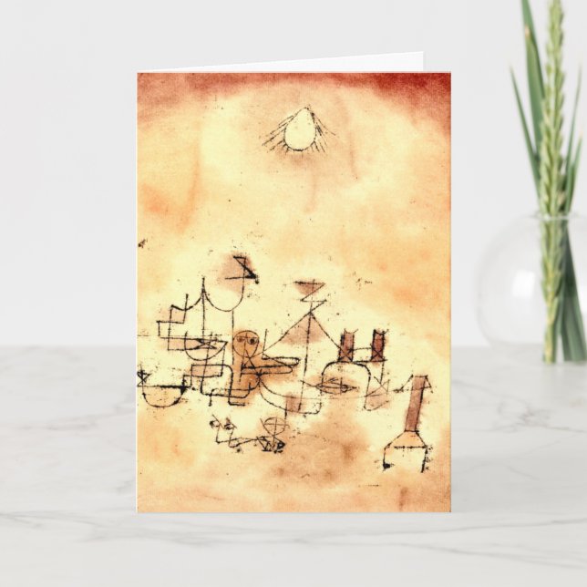 Klee - Nordafrika Karte (Vorderseite)