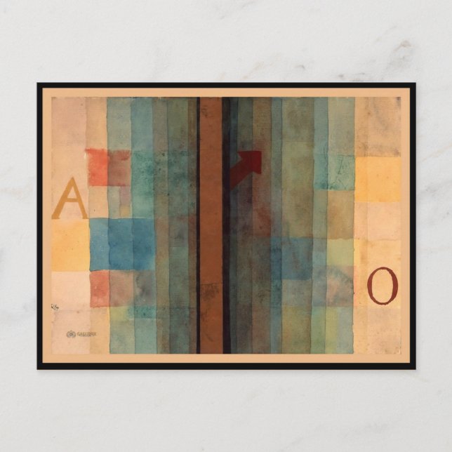 Klee - Ouverture Postkarte (Vorderseite)