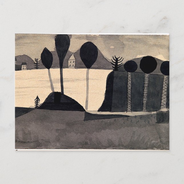 Klee - Park am See Postkarte (Vorderseite)