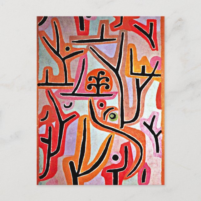 Klee - Park Bei Lu Postkarte (Vorderseite)