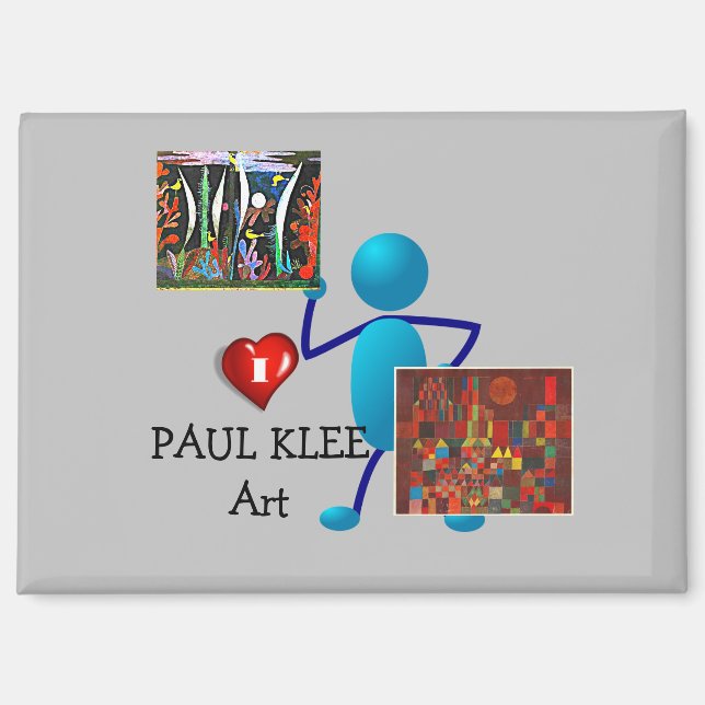 Klee - Paul Klee Art Magnet (Vorderseite)