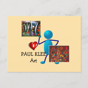 Klee - Paul Klee Art Postkarte