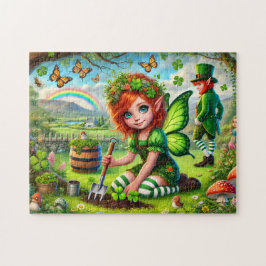 Klee Pixie-Puzzle, Feeen Leprechaun St. Patrick's Puzzle
