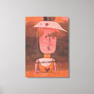 Klee - Portrait von Frau P. im Süden Leinwanddruck