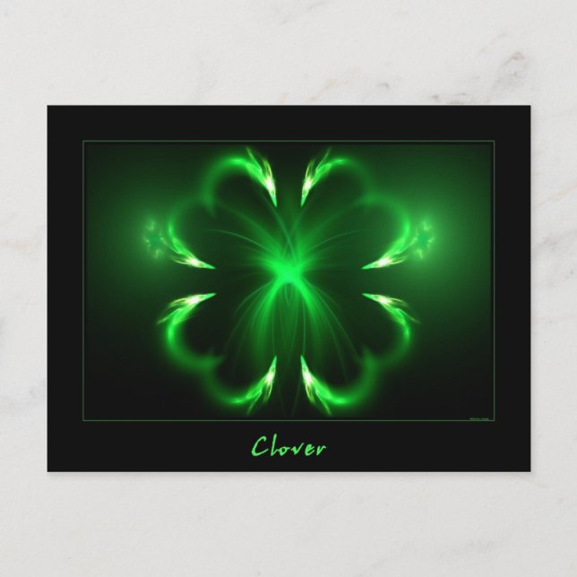 Klee Postkarte (Vorderseite)