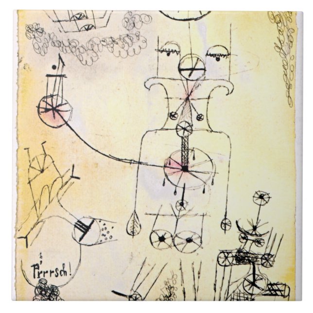 Klee - Proud P'rrsch Fliese (Vorderseite)