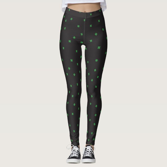 Klee-Punkte Leggings (Vorderseite)