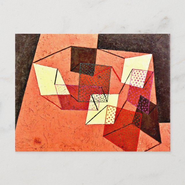 Klee - Rackflächen Postkarte (Vorderseite)