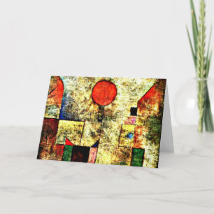 Klee - Red Balloon Karte