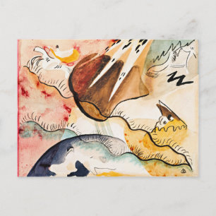 Klee - Regenlandschaft Postkarte