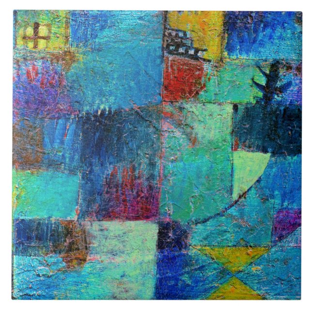 Klee - Reihegärten Fliese (Vorderseite)