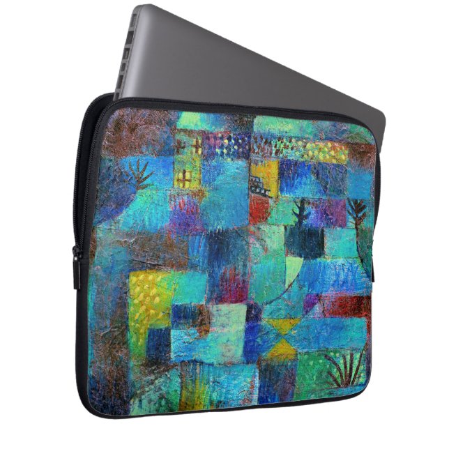 Klee - Reihengarten Laptopschutzhülle (Vorne Rechts)