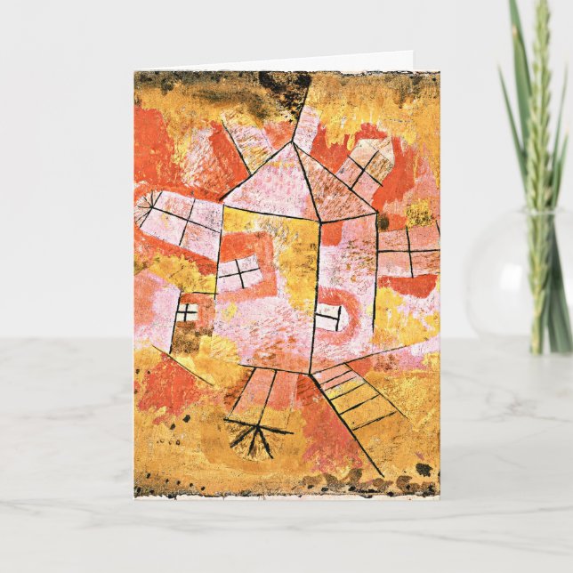 Klee - Revolving House, Karte (Vorderseite)