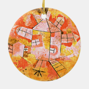 Klee - Revolving House, Keramik Ornament