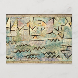 Klee - Rhein in Duisburg, HD Postkarte