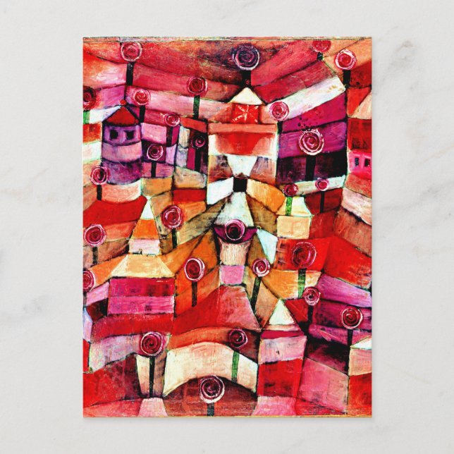 Klee - Rose Garden Postkarte (Vorderseite)