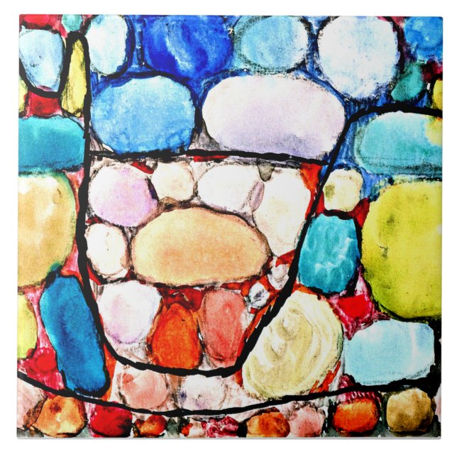 Klee - Schatz über dem Boden Fliese (Vorderseite)