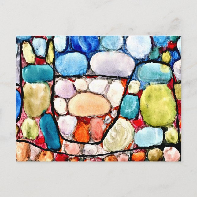 Klee - Schatz über dem Boden Postkarte (Vorderseite)