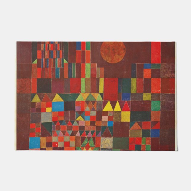 Klee - Schloss und Sun Fußmatte (Vorderseite)