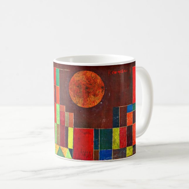 Klee - Schloss und Sun Kaffeetasse (VorderseiteRechts)